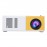 Mini Pocket LED Projector Portable LCD Projector 400 Lumens 720P/1080P Projection Machine HD AV TF Card Slot With Remote Controller